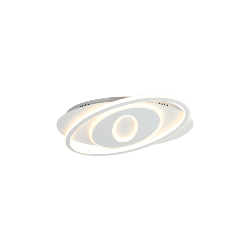 Brilagi - LED fényerőszabályozható mennyezeti lámpatest IRIS LED/78W/230V 3000-6000K 37x49 cm fehér + távirányító