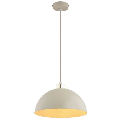 Brilagi - Kábelcsillár MOON 1xE27/60W/230V Ø 30 cm bézs/arany