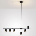 Brilagi - Kábeles CRANE függeszték 6xGU10/30W/230V fekete