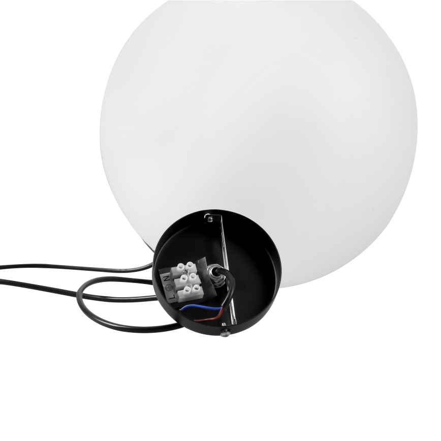BRILAGI - Kábeles csillár POLOS 1xE27/40W/230V átmérő 40 cm fekete