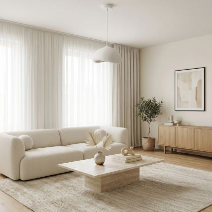 Brilagi - Kábeles csillár WABI SABI 1xE27/40W/230V Ø 35 cm fehér