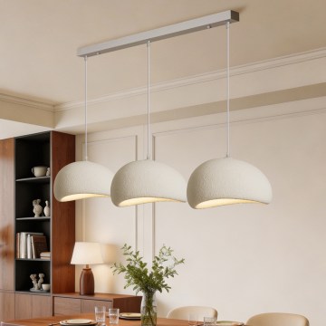 BRILAGI - Kábeles csillár WABI SABI 3xE27/60W/230V fehér