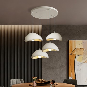 BRILAGI - Kábeles csillár WABI SABI 4xE27/60W/230V fehér