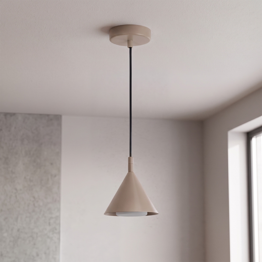 Brilagi - Kábeles függeszték CONE SINGLE 1xGX53/15W/230V bézs