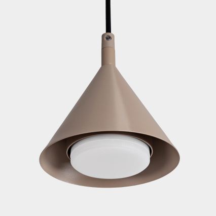 Brilagi - Kábeles függeszték CONE SINGLE 1xGX53/15W/230V bézs
