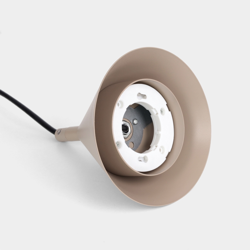 Brilagi - Kábeles függeszték CONE SINGLE 1xGX53/15W/230V bézs
