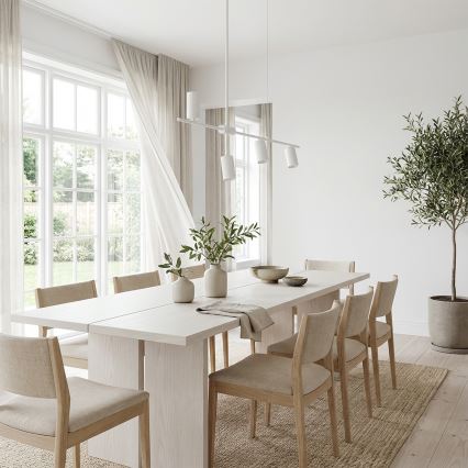 Brilagi - Kábeles függeszték CRANE 4xGU10/30W/230V fehér