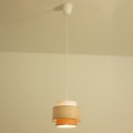 Brilagi - Kábeles függeszték RESNA 1xE27/60W/230V átm. 20 cm krémszínű/bézs