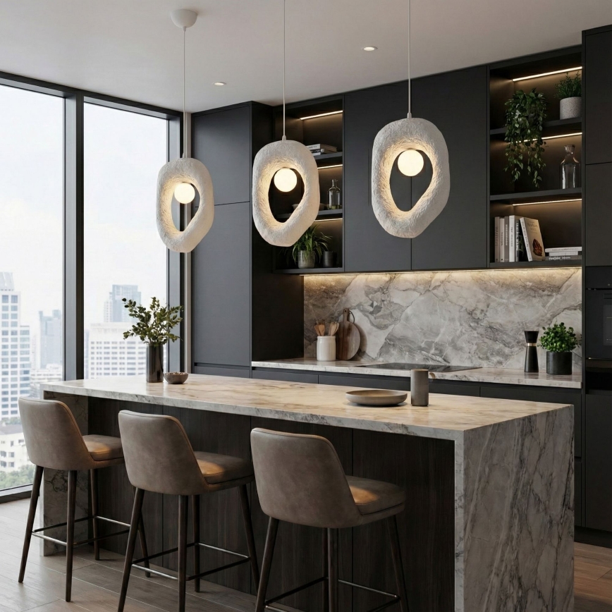 Brilagi - Kábeles függeszték WABI SABI 1xG9/8W/230V fehér