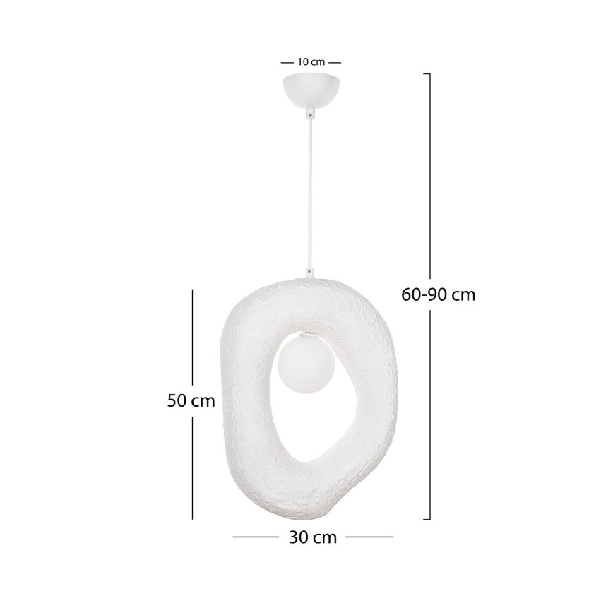 Brilagi - Kábeles függeszték WABI SABI 1xG9/8W/230V fehér