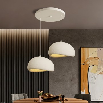 BRILAGI - Kábeles függeszték WABI SABI 2xE27/60W/230V fehér