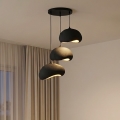 BRILAGI - Kábeles függeszték WABI SABI 3xE27/40W/230V, átm. 60 cm, fekete