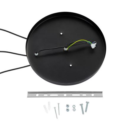 Brilagi - Kábeles függeszték WABI SABI 3xE27/40W/230V, átm. 60 cm, fekete