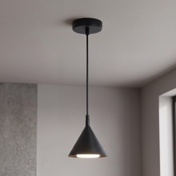Brilagi - Kábeles függőlámpa CONE SINGLE 1xGX53/15W/230V fekete