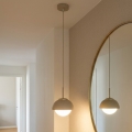 BRILAGI - Kábeles függőlámpa COSMO 1xE27/60W/230V, Ø 18 cm, bézs/arany