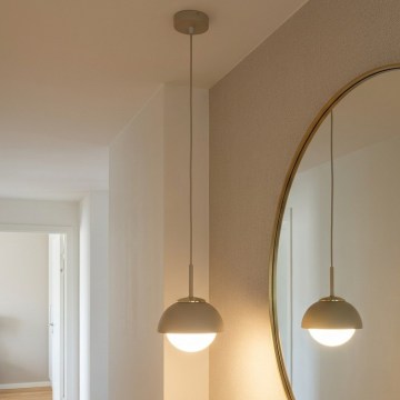 Brilagi - Kábeles függőlámpa COSMO 1xE27/60W/230V, Ø 18 cm, bézs/arany