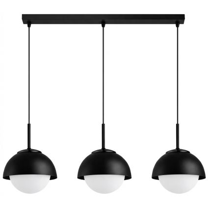 BRILAGI - Kábeles függőlámpa COSMO 3xE27/60W/230V fekete