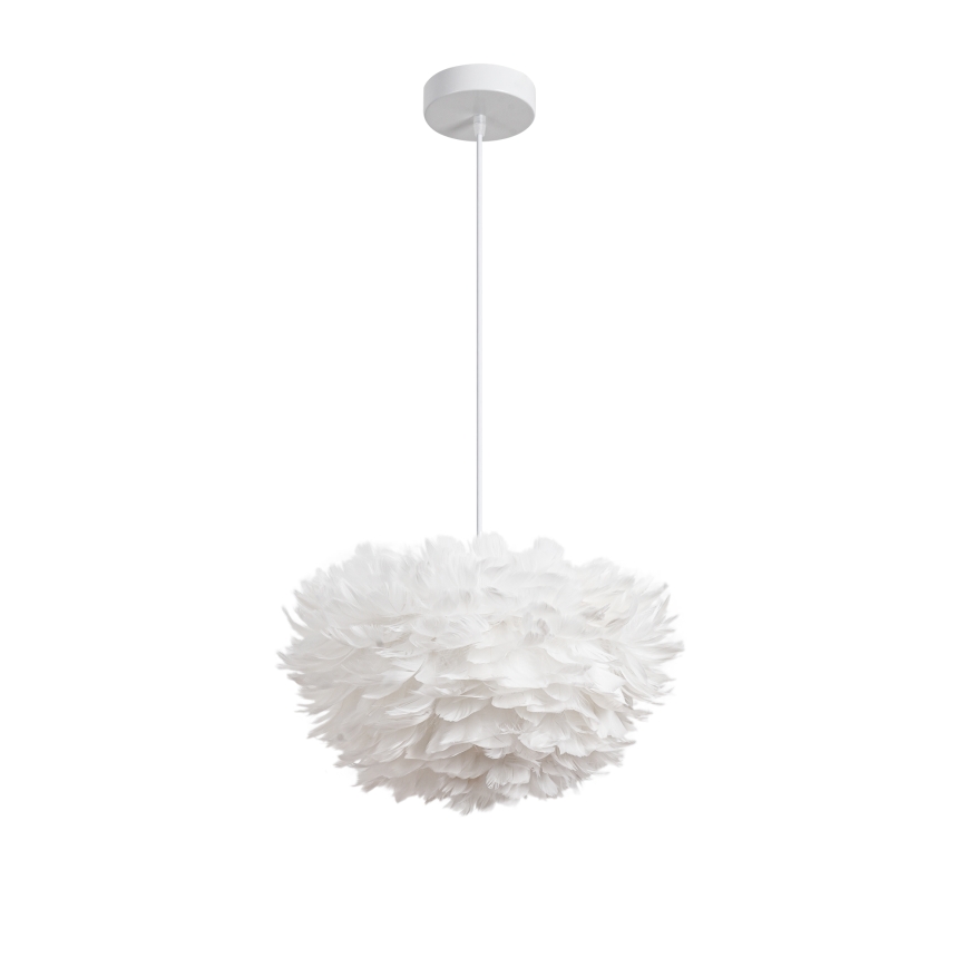 Brilagi - Kábeles függőlámpa FEATHER 3xE27/40W/230V átm. 40 cm fehér