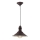 Brilagi - Kábeles függőlámpa FORGE 1xE27/60W/230V átm. 22 cm fekete