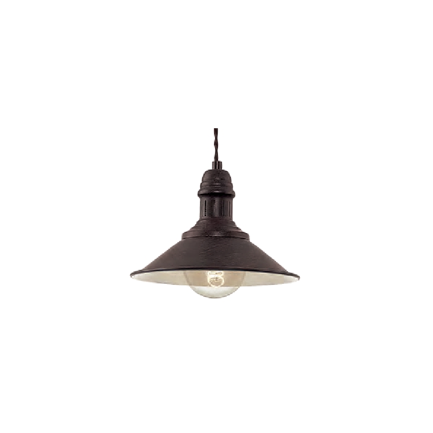 Brilagi - Kábeles függőlámpa FORGE 1xE27/60W/230V átm. 22 cm fekete