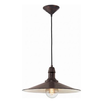 Brilagi - Kábeles függőlámpa FORGE 1xE27/60W/230V átm. 36 cm fekete