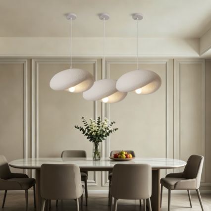 BRILAGI - Kábeles függőlámpa WABI SABI 1x E27/60W/230V Ø 40 cm fehér