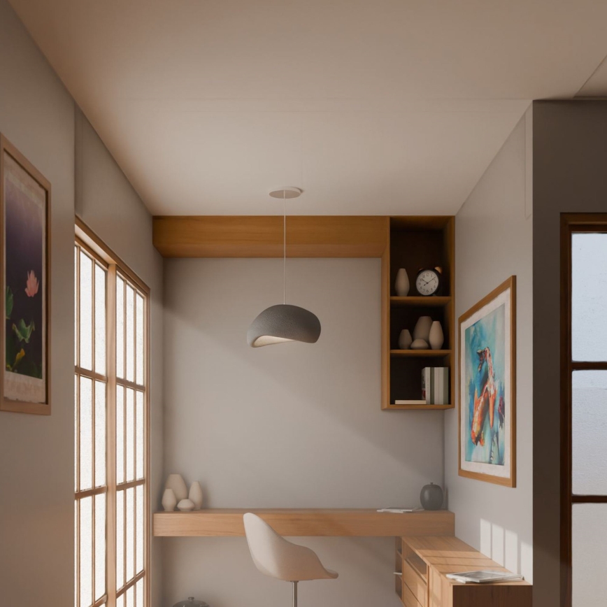 Brilagi - Kábeles függőlámpa WABI SABI 1xE27/40W/230V szürke