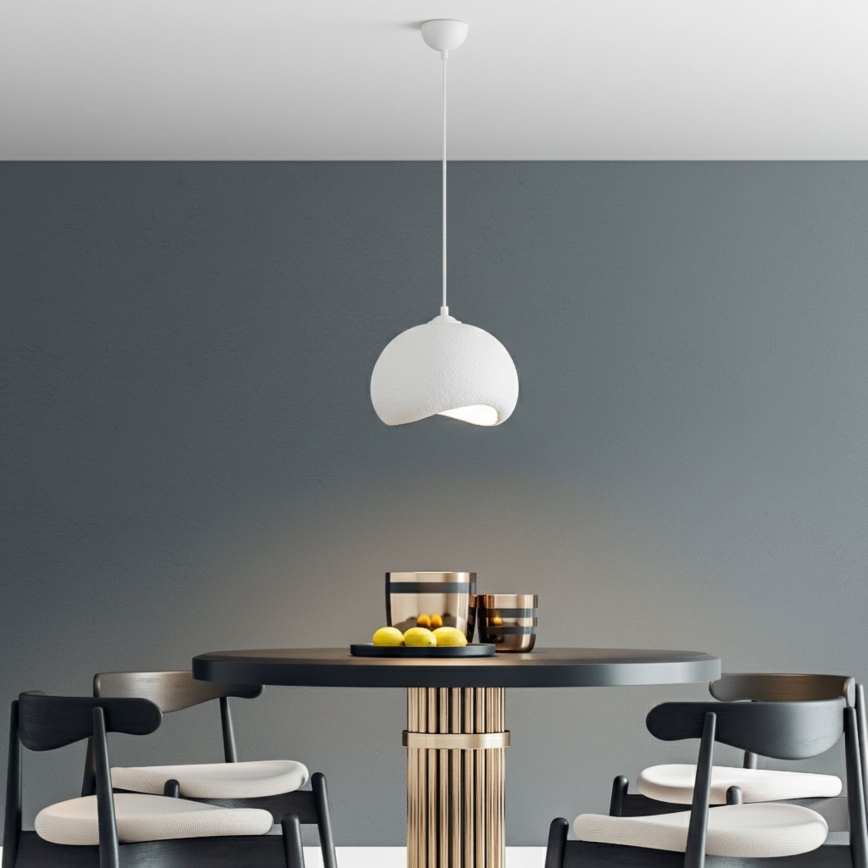 Brilagi - Kábeles függőlámpa WABI SABI 1xE27/40W/230V Ø 34 cm fehér