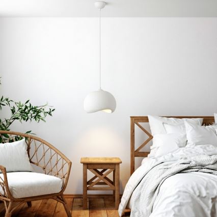 Brilagi - Kábeles függőlámpa WABI SABI 1xE27/40W/230V Ø 34 cm fehér