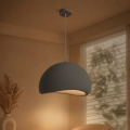 BRILAGI - Kábeles függőlámpa WABI SABI 1xE27/60W/230V átm. 40 cm szürke
