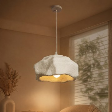 BRILAGI - Kábeles függőlámpa WABI SABI 1xE27/60W/230V átmérő 42 cm fehér
