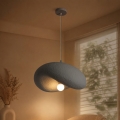 BRILAGI - Kábeles függőlámpa WABI SABI 1xE27/60W/230V Ø 40 cm szürke