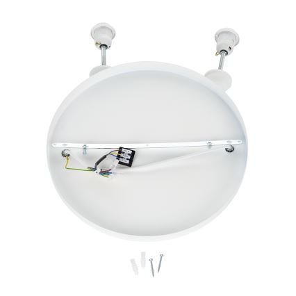 Brilagi - Kábeles függőlámpa WABI SABI 2xE27/40W/230V átm. 45 cm fehér