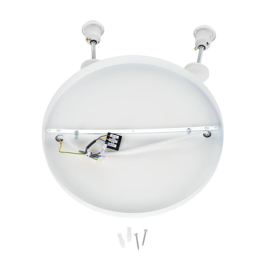Brilagi - Kábeles függőlámpa WABI SABI 2xE27/40W/230V átm. 45 cm fehér
