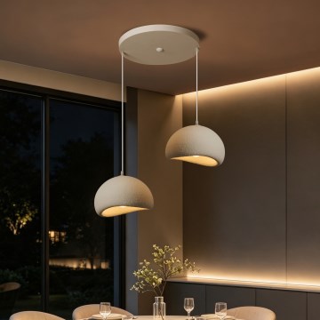 BRILAGI - Kábeles függőlámpa WABI SABI 2xE27/60W/230V fehér