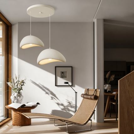 BRILAGI - Kábeles függőlámpa WABI SABI 2xE27/60W/230V fehér
