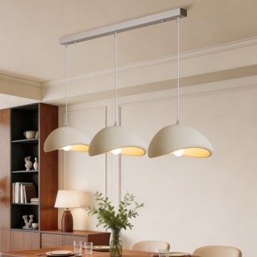 BRILAGI - Kábeles függőlámpa WABI SABI 3xE27/60W/230V fehér