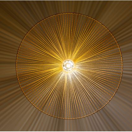 Brilagi - kábeles LED csillár CERIA BOHO 1xE27/40W/230V átmérő 90 cm barna