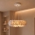 Brilagi - kábeles LED csillár FEATHER 3xE27/40W/230V + 3xLED/3W átm. 40 cm fehér