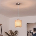 Brilagi - kábeles LED csillár NUBILA 1xE27/60W/230V Ø 14 cm fekete/barna
