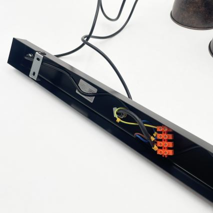 Brilagi - kábeles LED csillár RIDDY 3xE27/60W/230V réz/patina