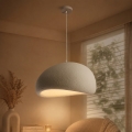 BRILAGI - Kábelre függesztett csillár WABI SABI 1xE27/60W/230V átm. 50 cm fehér