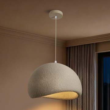 BRILAGI - Kábelre függesztett csillár WABI SABI 1xE27/60W/230V átmérő 50 cm bézs