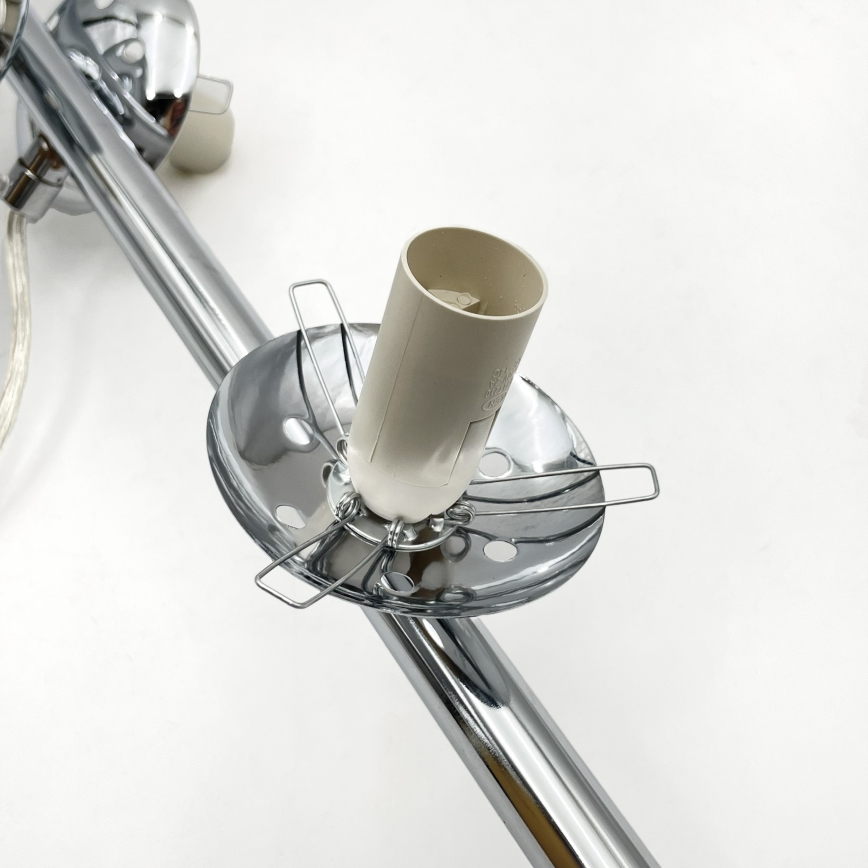 Brilagi - Kábelre függesztett MALONY csillár 6xE14/20W/230V, fényes króm