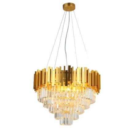 Brilagi - Kábelre függesztett PLAZA csillár 9xE14/40W/230V, átmérő 60 cm