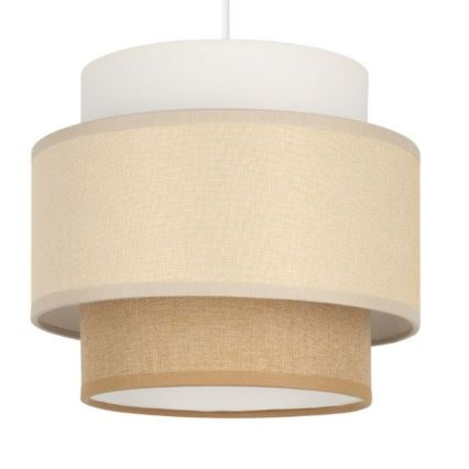 Brilagi - Kábelre szerelt csillár RESNA 2xE27/60W/230V átm. 30 cm krémszínű/bézs