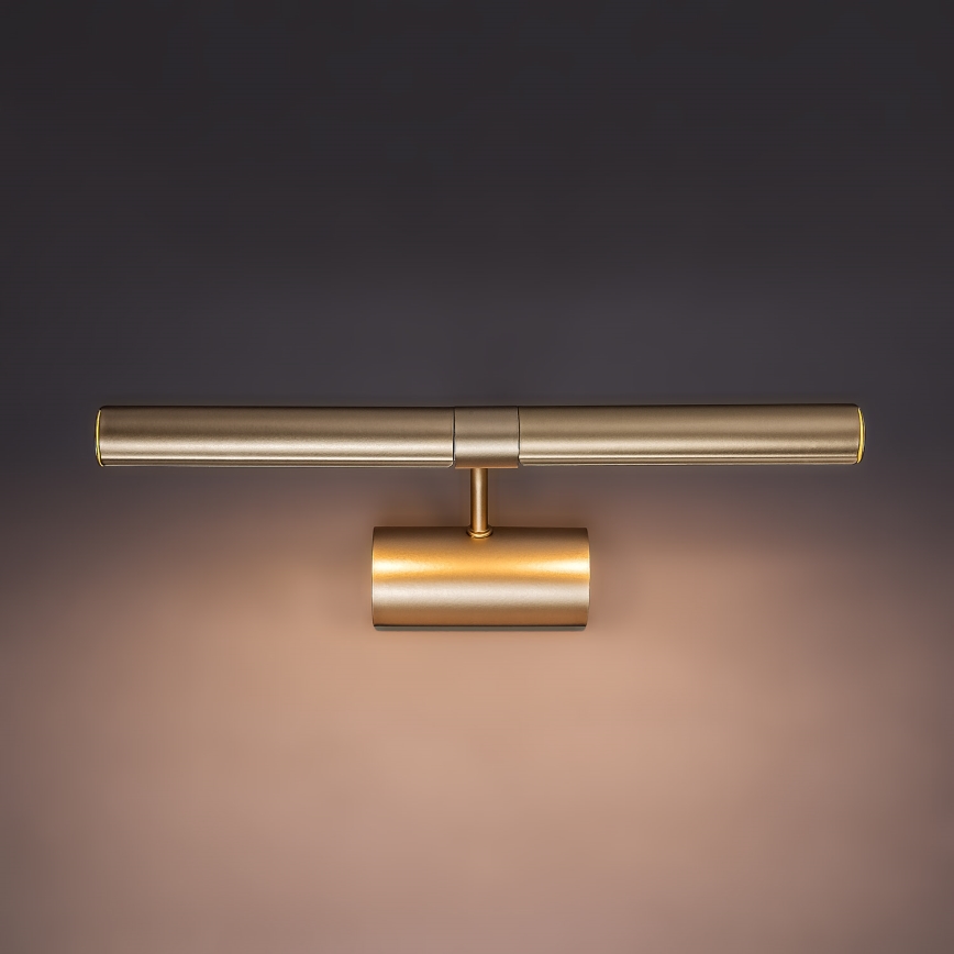 Brilagi - Képvilágító lámpa DANAE 2xE14/40W/230V arany