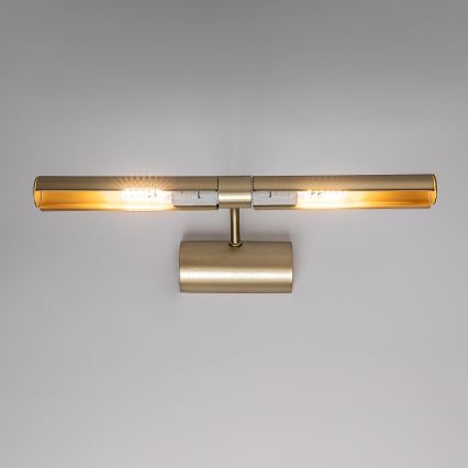 Brilagi - Képvilágító lámpa DANAE 2xE14/40W/230V arany