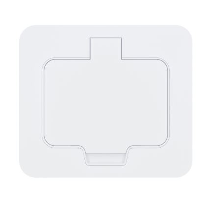 Brilagi - Konyhai beépített konnektor INBOX IP55, fehér, téglalap alakú