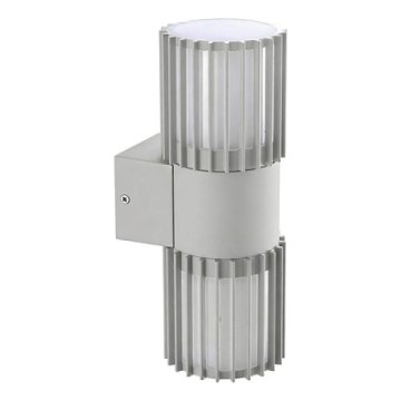 BRILAGI - Kültéri fali lámpa ARMOR 2xGU10/35W/230V IP44 szürke